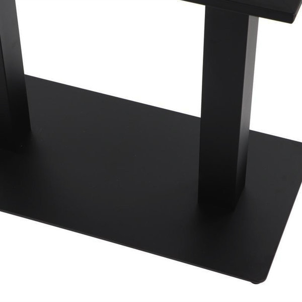 Tafelonderstel | FORMA | Metaal | Zwart | 800x400x720(h)mm