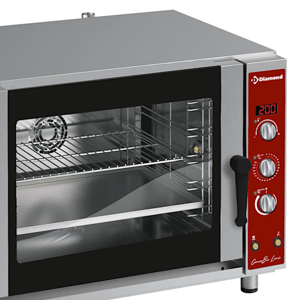 Heteluchtoven | ConvoBis | 5 Niveaus (EN/GN) | Elektrisch | 50°C/270°C | 7kW (400V) | Bevochtiging (Automatisch) | 920x750x700(h)mm