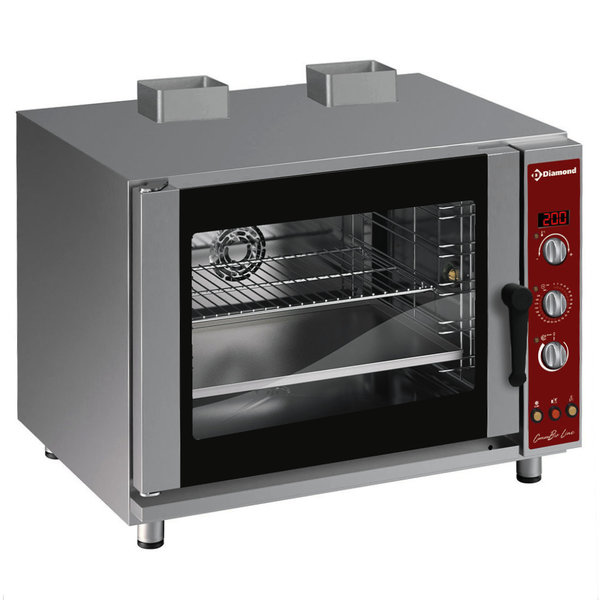 Heteluchtoven | ConvoBis | 5 Niveaus (EN/GN) | Gas | 50°C/270°C | 0.3kW (230V) | Bevochtiging (Automatisch) | 920x810x760(h)mm