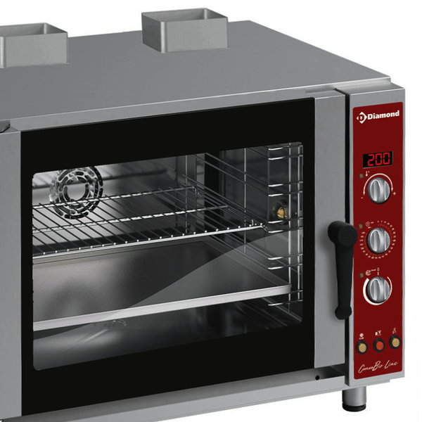 Heteluchtoven | ConvoBis | 5 Niveaus (EN/GN) | Gas | 50°C/270°C | 0.3kW (230V) | Bevochtiging (Automatisch) | 920x810x760(h)mm