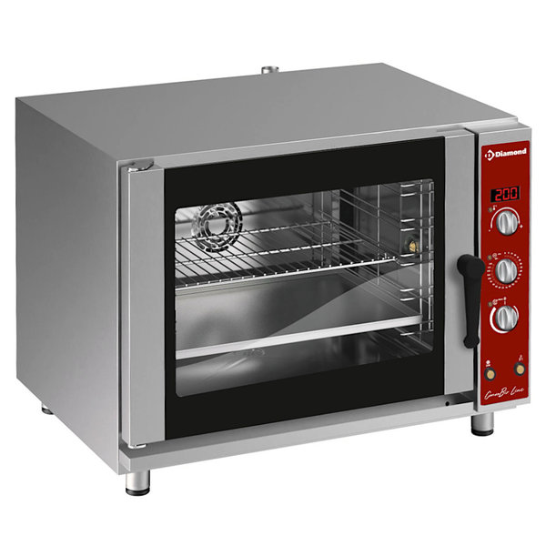 Heteluchtoven | ConvoBis | 5 Niveaus (EN/GN) | Elektrisch | 50°C/270°C | 7kW (400V) | Bevochtiging (Automatisch) | 920x750x700(h)mm