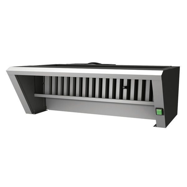 Condensatie-Afzuigkap | Diamond Hetelucht-/Stoomovens | RVS | Met Motor (400m³/u.) | 700W (230V) | 798x611x275(h)mm