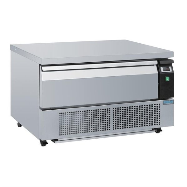 Koelwerkbank | U-Serie | 78L | 1 Lade (2x1/1 GN) | +17°C/-20°C | 0.24kW | 905x700x605mm