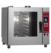 Diamond Hetelucht-/Stoomoven | CombiLine | 7 Niveaus (GN) | Gas | 20°C/270°C | 0.4kW (230V) | Bevochtiging (Automatisch) | Zelfreiniging | Touchscreen | 797x788x818(h)mm