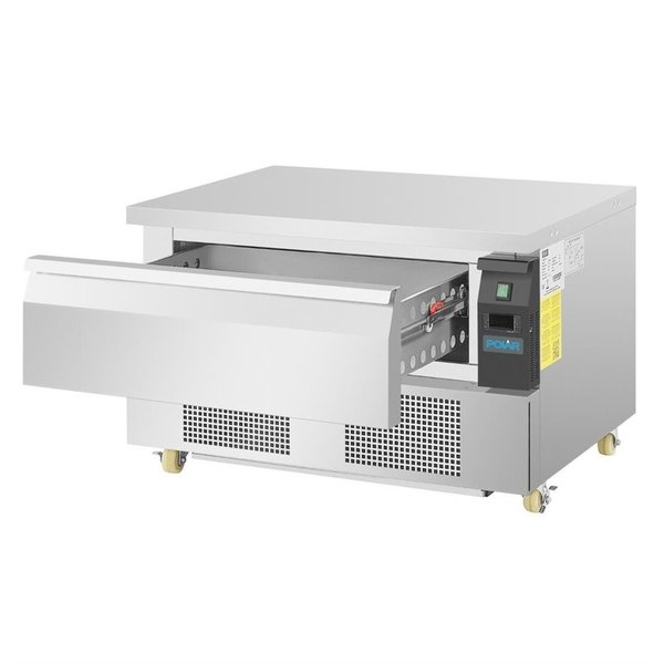 Koelwerkbank | U-Serie | 78L | 1 Lade (2x1/1 GN) | +17°C/-20°C | 0.24kW | 905x700x605mm