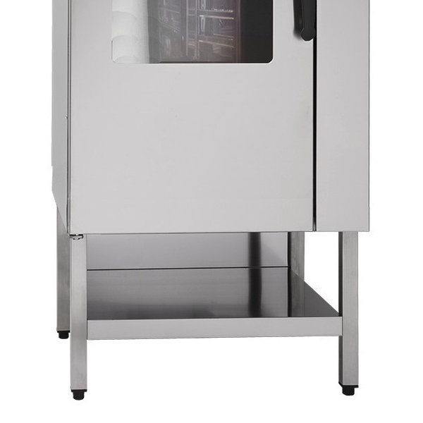 Hetelucht-/Stoomoven | CombiLine | 15 Niveaus (GN) | Elektrisch | 50°C/270°C | 18kW (400V) | Bevochtiging (Automatisch) | Zelfreiniging | Touchscreen | Incl. Onderstel | 750x790x1650(h)mm