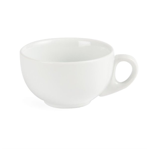 Cappuccinokopjes | WHITEWARE | Porselein | Wit | 30cl | 12 Stuks