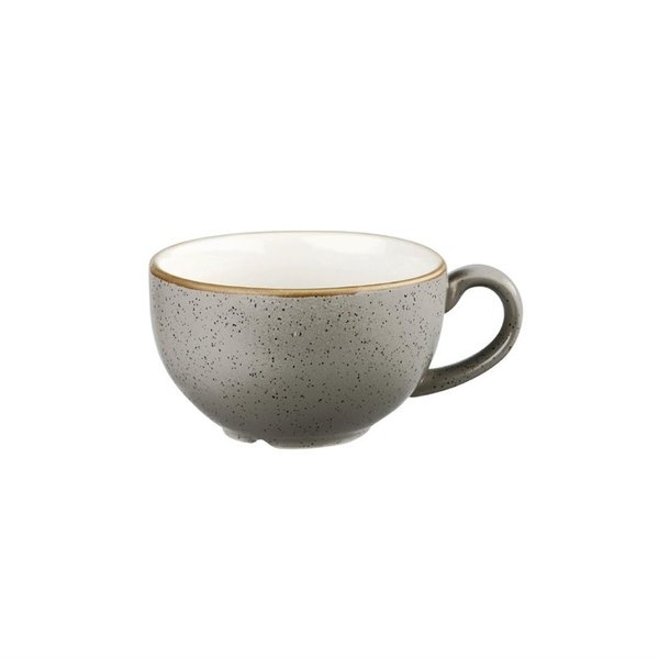 Cappuccinokopjes | STONECAST | Keramiek | Grijs | 35.5cl | 12 Stuks | Ø290x300(h)mm