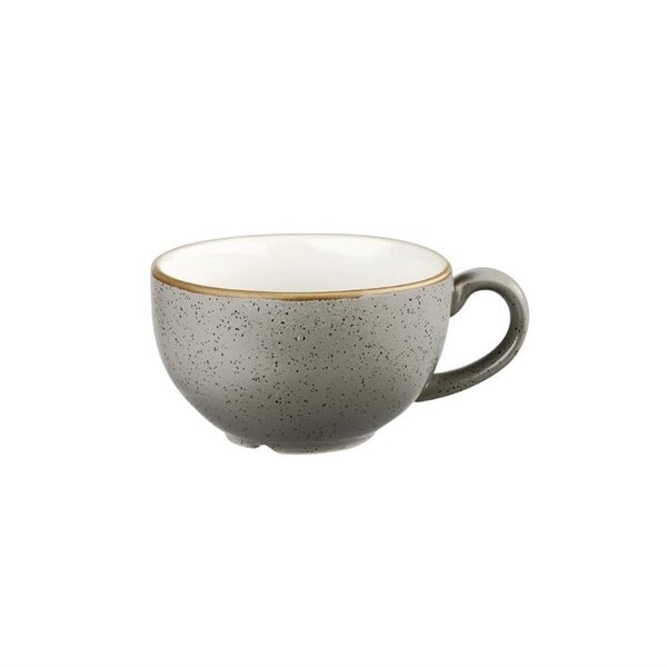 Cappuccinokopjes | STONECAST | Keramiek | Peppercorn Grey | 35.5cl | 12 Stuks | Ø290x300(h)mm