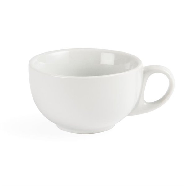 Cappuccinokopjes | WHITEWARE | Porselein | Wit | 20cl | 12 Stuks