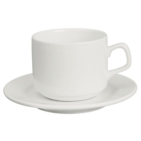 Kopjes | LUMINA | Porselein | Wit | 20cl | 6 Stuks | Ø80x65(h)mm