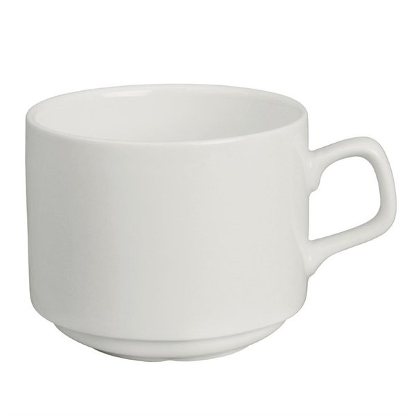 Kopjes | LUMINA | Porselein | Wit | 20cl | 6 Stuks | Ø80x65(h)mm