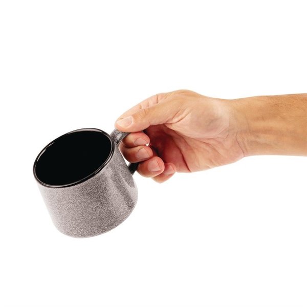 Kopjes | MINERAL | Porselein | Grijs | 30cl | 6 Stuks | 120x90x75(h)mm