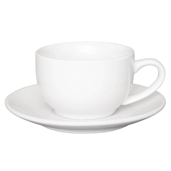 Koffiekopjes | CAFÉ | Keramiek | Wit | 23cl | 12 Stuks | 60(h)mm