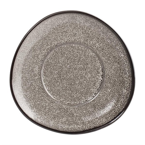 Schotels | MINERAL | Porselein | Grijs | 6 Stuks | Ø150x15(h)mm