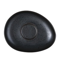 Olympia Schotels | FUSION | Porselein | Zwart | 6 Stuks | 160x128mm 