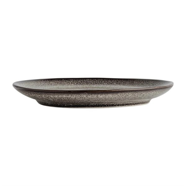 Schotels | MINERAL | Porselein | Grijs | 6 Stuks | Ø150x15(h)mm