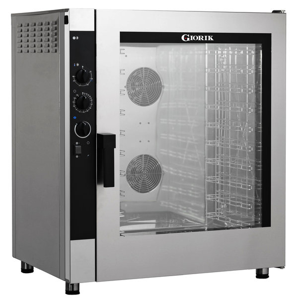 Heteluchtoven | EASYair | 10 Niveaus (EN/GN) | Gas | 50°C/280°C | 19kW/0.6kW (230V) | Bevochtiging (Automatisch) | 870x790x1080(h)mm