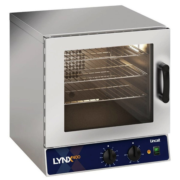Heteluchtoven | LYNX400 | 4 Niveaus (2/3 GN) | Elektrisch | 50°C/250°C | 2.5kW (230V) | 495x570x520(h)mm