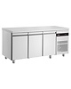 Inomak Koelwerkbank | 420L | 3 Deuren  (1/1 GN) | 0°C/+10°C  | Geforceerd | 0.09kW | 1790x700x875/935(h)mm 