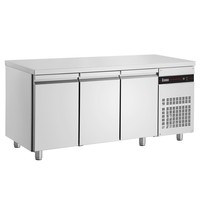 Inomak Koelwerkbank | 350L | 3 Deuren | 0°C/+10°C | Geforceerd | 1790x600x875/935(h)mm