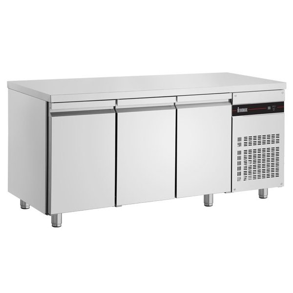 Koelwerkbank | 350L | 3 Deuren | 0°C/+10°C  | Geforceerd | 1790x600x875/935(h)mm