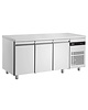Inomak Koelwerkbank | 350L | 3 Deuren | 0°C/+10°C  | Geforceerd | 1790x600x875/935(h)mm 