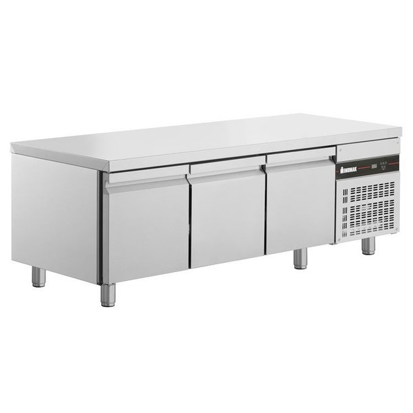 Koelwerkbank | 245L | 3 Deuren (1/1 GN) | 0°C/+10°C  | Geforceerd | 0.07kW | 1790x700x645/705(h)mm