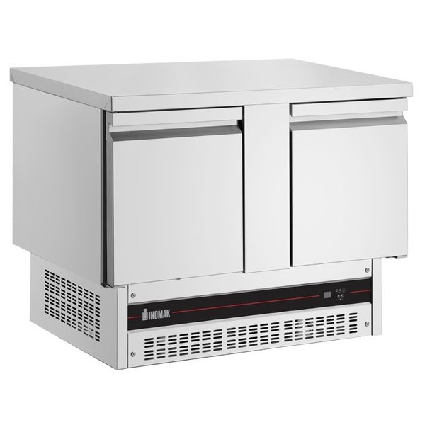 Koelwerkbank | 245L | 2 Deuren (1/1 GN) | 0°C/+10°C  | Geforceerd | 0.1kW | 1080x700x860/875(h)mm