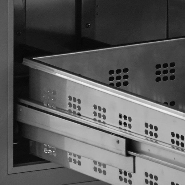 Koelwerkbank | 571L | 8 Laden (1/1 GN) | 0°C/+10°C  | Geforceerd | 2240x700x875/935(h)mm