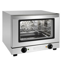 Buffalo Heteluchtoven | 3 Niveaus (1/2 GN) | Elektrisch | 50°C/250°C | 2.1kW (230V) | 475x495x378(h)mm 