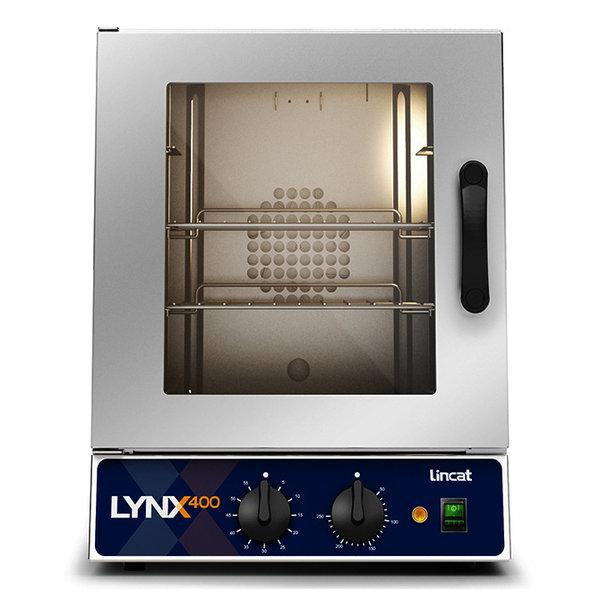 Heteluchtoven | LYNX400 | 4 Niveaus (1/2 GN) | Elektrisch | 50°C/250°C | 2.5kW (230V) | 405x570x520(h)mm