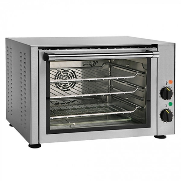 Heteluchtoven | 5 Niveaus (410x310) | Elektrisch | 30°C/270°C | 2.4kW (230V) | 550x550x355(h)mm