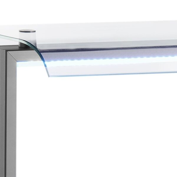 Saladette | 270L | RVS | 2 Deuren (1/1 GN) | Boven 10x 1/4 GN | +3°C/+10°C | Geforceerd | 1360x700x1315-1375(h)mm