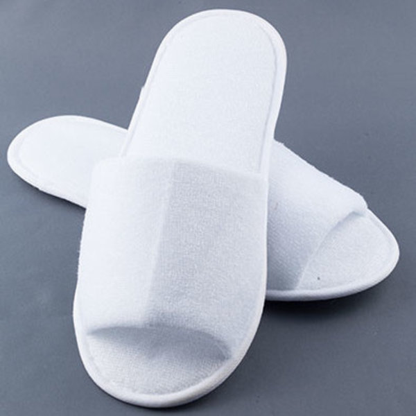 Hotelpantoffels | Open | Badstof | Universele Maat | 100 Stuks