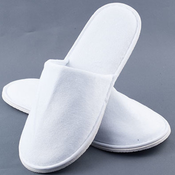 Luxe Hotelpantoffels | Velours | 15mm Zool | Universele Maat | 100 Stuks