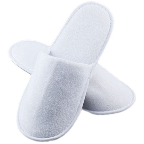 Luxe Hotelpantoffels | Badstof | 5mm Zool | Universele Maat | 100 Stuks
