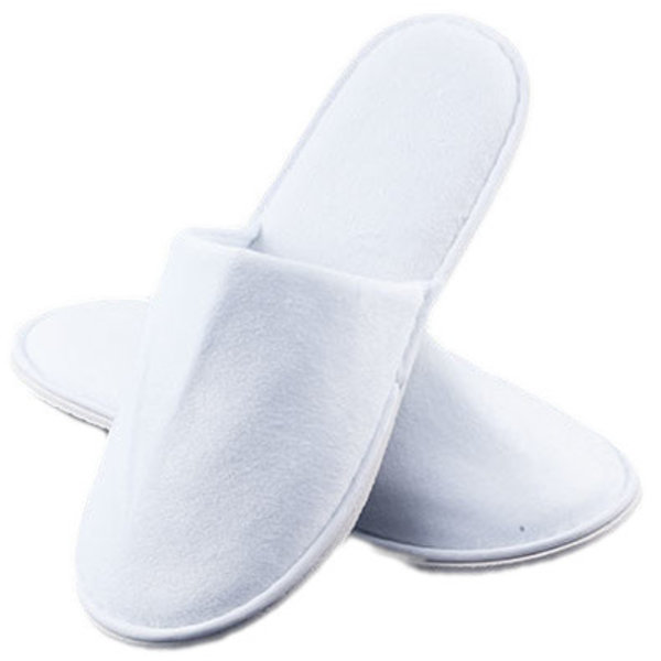 Luxe Hotelpantoffels | Velours | 15mm Zool | Universele Maat | 100 Stuks