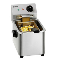 Bartscher Friteuse | SNACK I | Elektrisch | 4L | 50°C/190°C | 2kW (230V) | 217x565x310(h)mm 