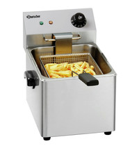 Bartscher Friteuse | SNACK III | Elektrisch | 8L | 50°C/190°C | 3.25kW (230V) | 265x620x340(h)mm 