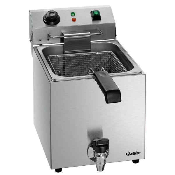 Friteuse | SNACK III PLUS | Elektrisch | 9L | 50°C/190°C | 3.3kW (230V) | Aftapkraan | 300x530x385(h)mm