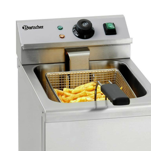 Friteuse | IMBISS I | Elektrisch | 8L | 50°C/190°C | 3.25kW (230V) | Aftapkraan | 290x630x410(h)mm