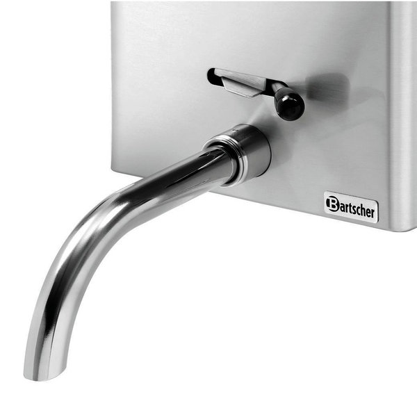 Friteuse | SNACK XL PLUS | Elektrisch | 8L | 50°C/190°C | 3.4kW (230V) | Aftapkraan | 245x720x470(h)mm