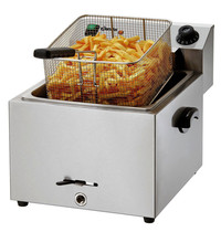 Bartscher Friteuse | IMBISS PRO | Elektrisch | 9.7L | 50°C/190°C | 8.1kW (400V) | Aftapkraan | 410x500x380(h)mm 