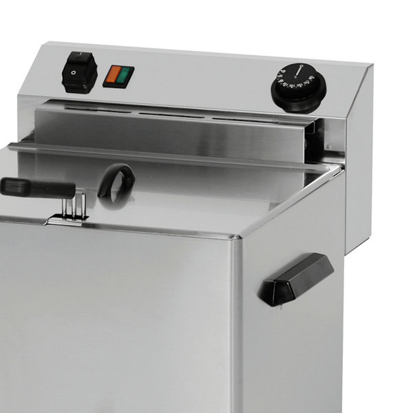 Friteuse | PROFESSIONAL I | Elektrisch | 10L | 50°C/190°C | 8.1kW (400V) | Aftapkraan | 390x450x375(h)mm