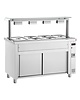 Inomak Bain-Marie | Elektrisch | Neutrale Onderkast | Ingebouwde Wateraansluitingen | 3x 1/1 GN | 2.4kW | 1105x700x1315-1375(h)mm Inomak Bain-Marie | Elektrisch | Neutrale Onderkast | Ingebouwde Wateraansluitingen | 3x 1/1 GN | 2.4kW | 1105x700x1315-1375(h)mm