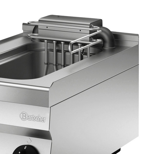 Friteuse | SERIE 650 | Elektrisch | 10L | 90°C/180°C | 9kW (400V) | Aftapkraan | 400x650x295(h)mm