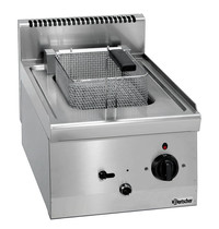 Bartscher Friteuse | SERIE 600 | Elektrisch | 8L | 140°C/200°C | 6.3kW (400V) | Aftapkraan | 400x600x290(h)mm 