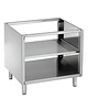 Bartscher Onderstel | Bartscher SERIE 600 | RVS | Open Kast | 400x550x580(h)mm 