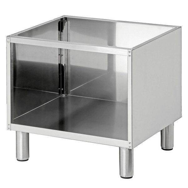 Onderstel | Bartscher SERIE 650 | RVS | Open Kast | 600x535x560(h)mm